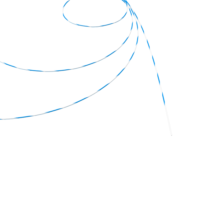 Fil de guidage endoscopique jetable bleu Zebra