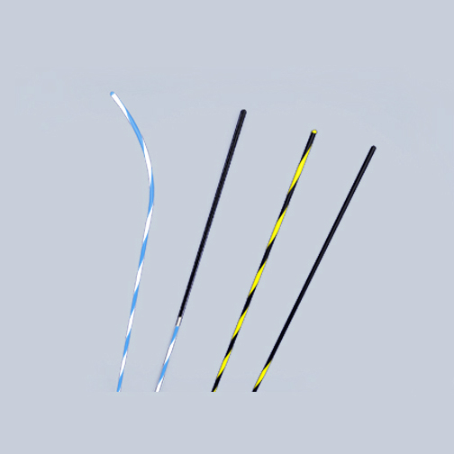 Fil de guidage jaune médical pour l'urologie Zebra
